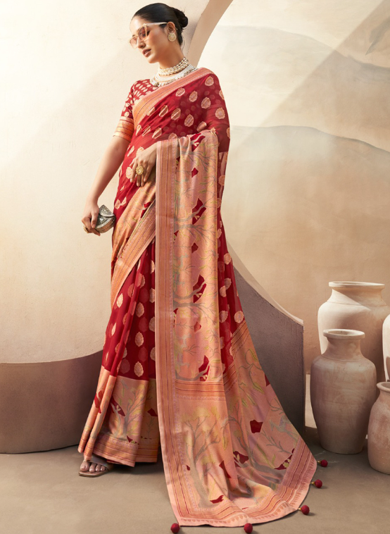 Georgette saree