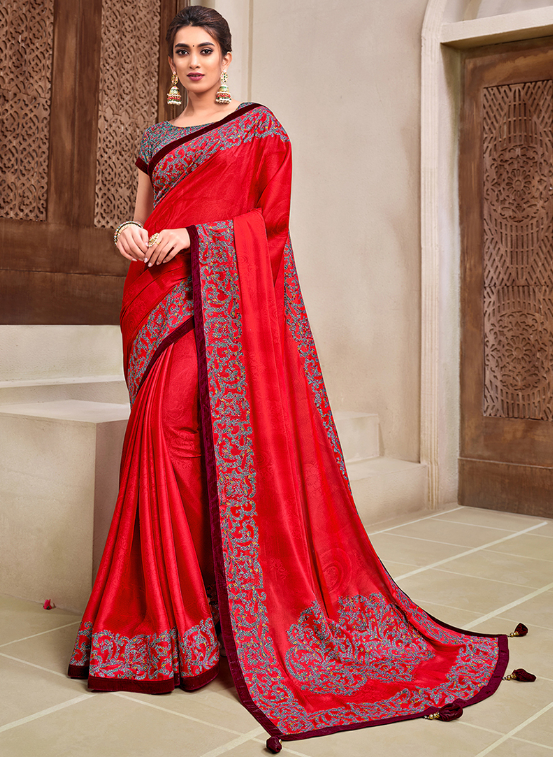 Georgette saree