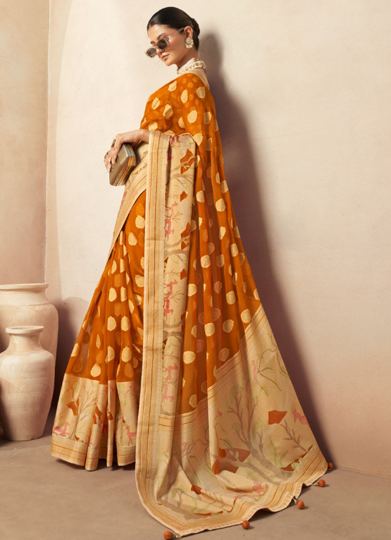 Georgette saree
