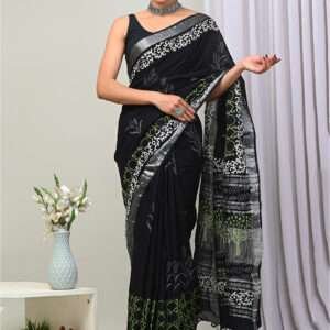 Bagru Printed Saree