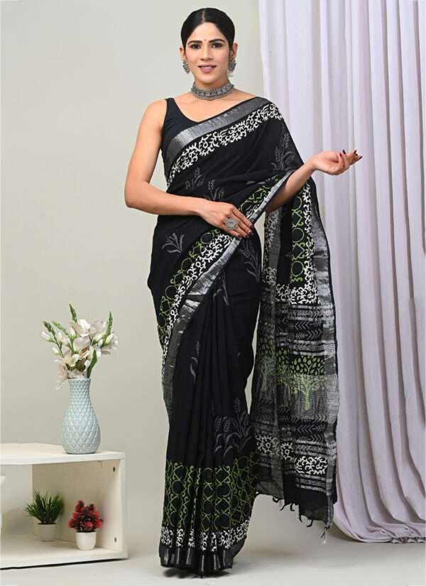 Bagru Printed Saree