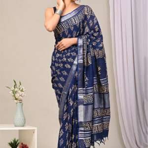 Bagru Printed Saree