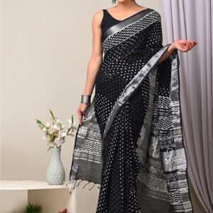 Bagru Printed Saree