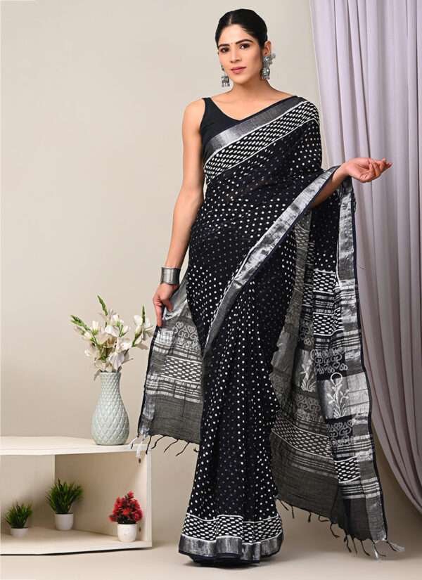 Bagru Printed Saree