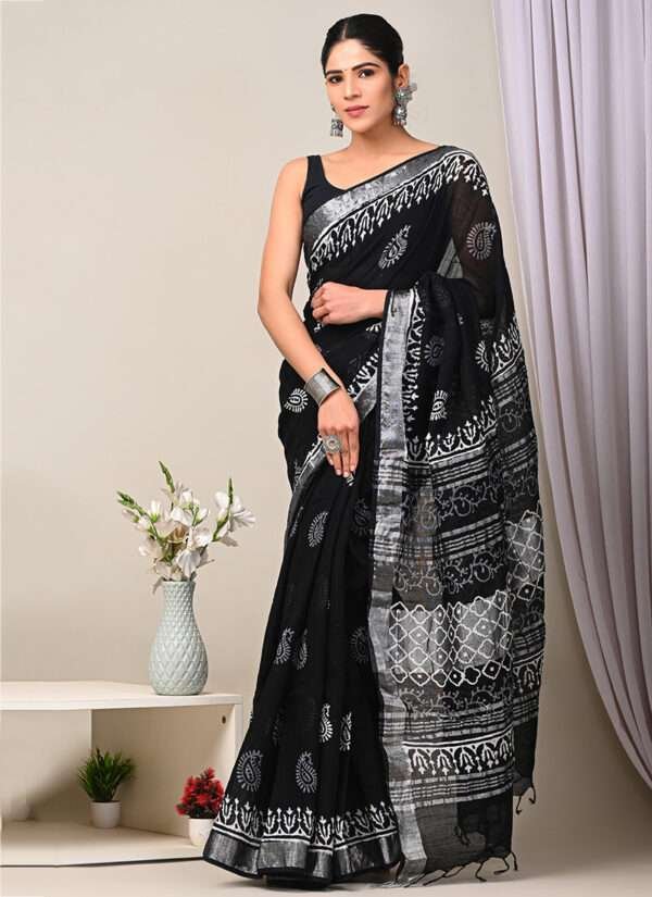 Bagru Printed Saree