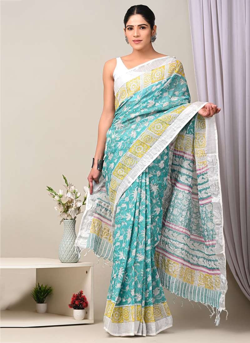 Bagru Printed Saree