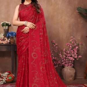 Satin Saree