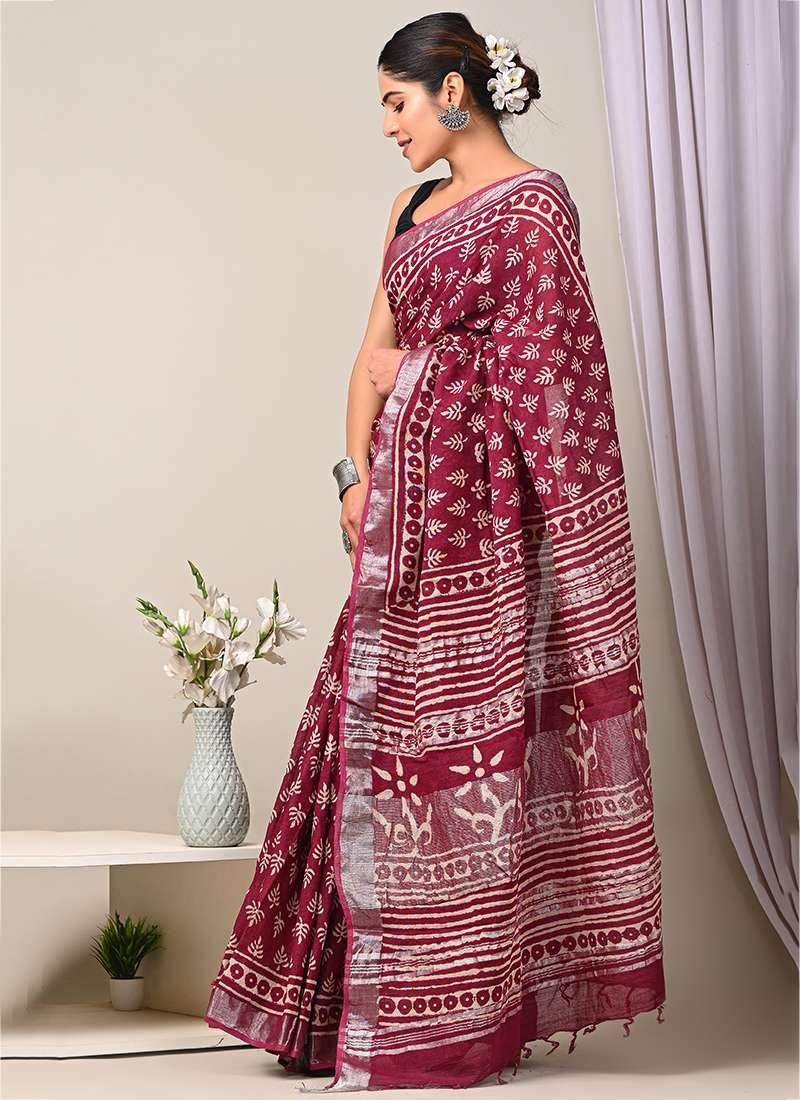 Bagru Printed Saree