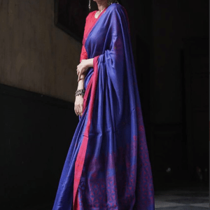 linen saree