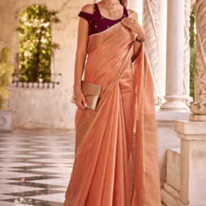 linen saree