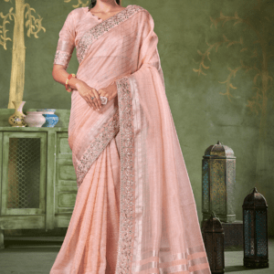 linen saree