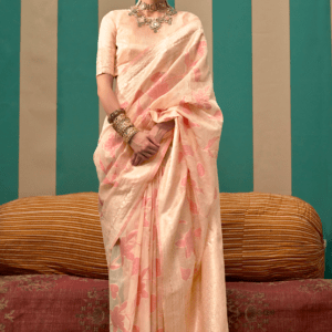 linen saree