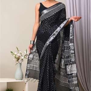 Bagru Printed Saree