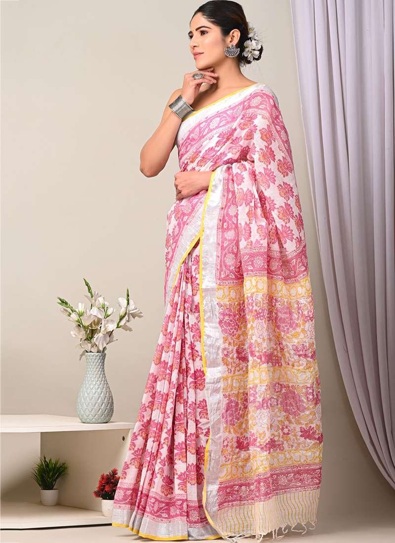 Bagru Printed Saree