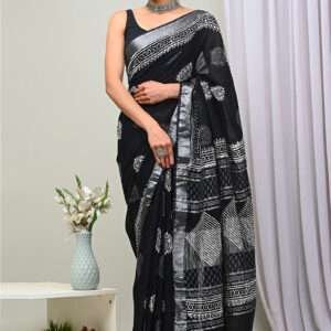 Bagru Printed Saree