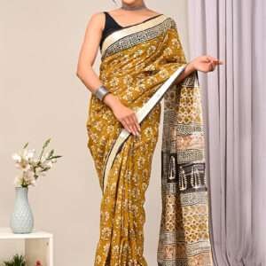 Bagru Printed Saree