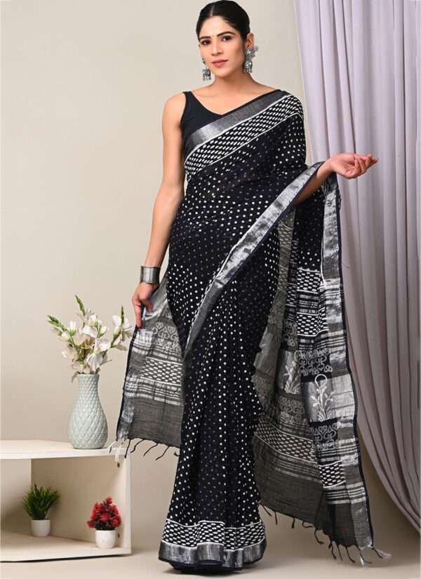 Bagru Printed Saree