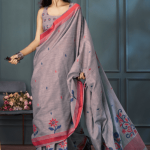 linen saree