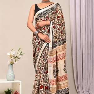 Bagru Printed Saree