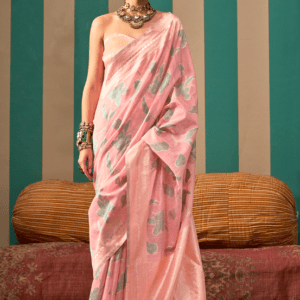 linen saree