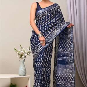 Bagru Printed Saree