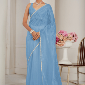 organza saree
