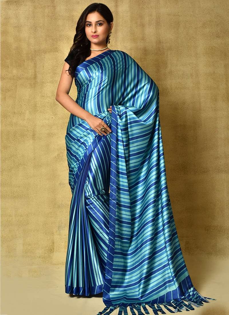 Satin Saree