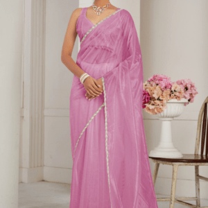 organza saree