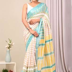 Bagru Printed Saree