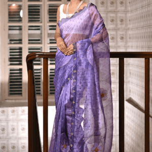 organza saree