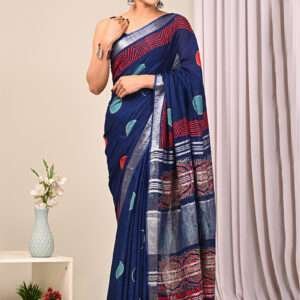 Bagru Printed Saree