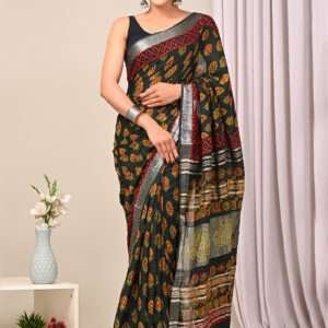 Bagru Printed Saree