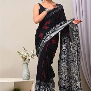 Bagru Printed Saree