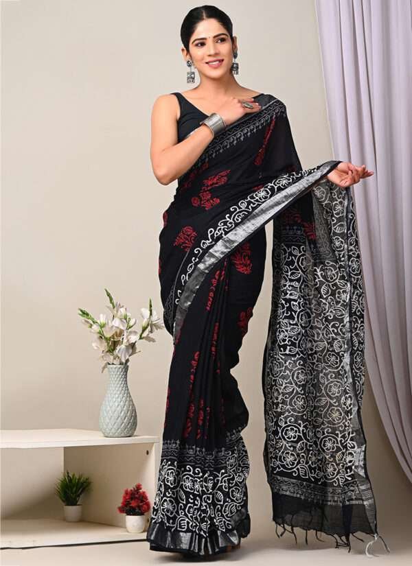 Bagru Printed Saree