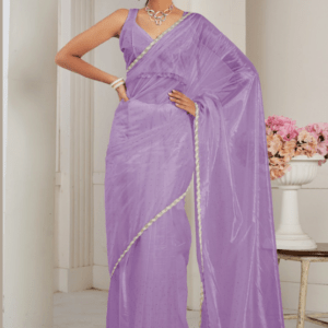 organza saree