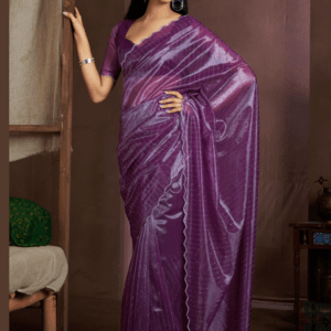 organza saree