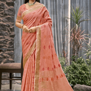 linen saree
