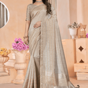 linen saree