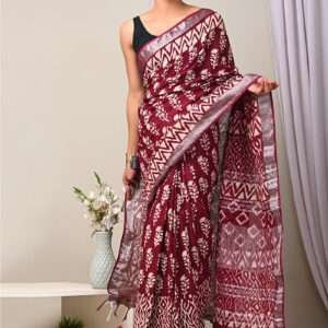 Bagru Printed Saree