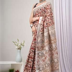 Bagru Printed Saree