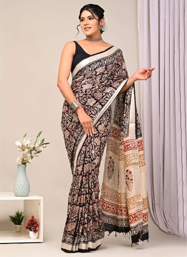 Bagru Printed Saree
