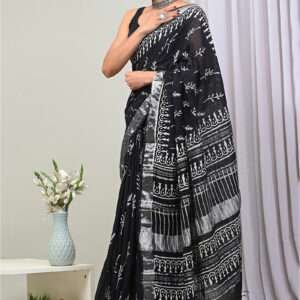 Bagru Printed Saree