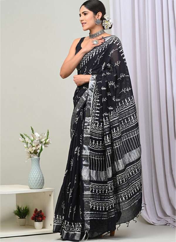 Bagru Printed Saree