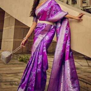 Satin Saree