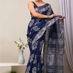 Bagru Printed Saree