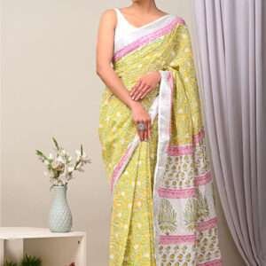 Bagru Printed Saree