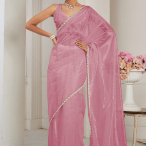 organza saree