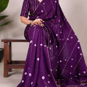 Viscose saree
